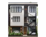 casa 3 pisos con escalera