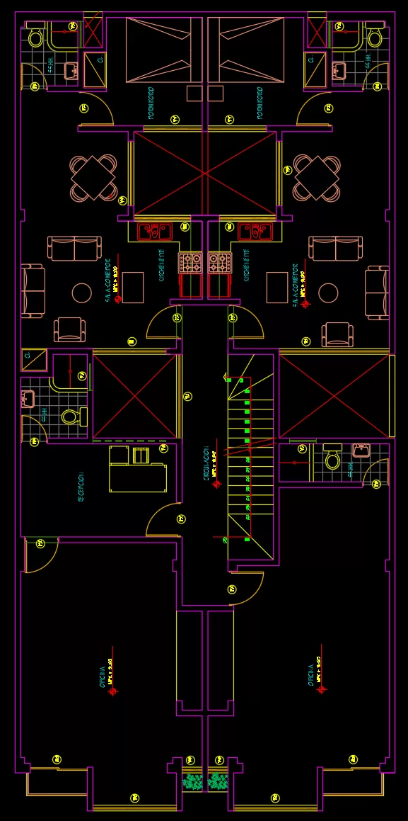 plano de casa 10x20m