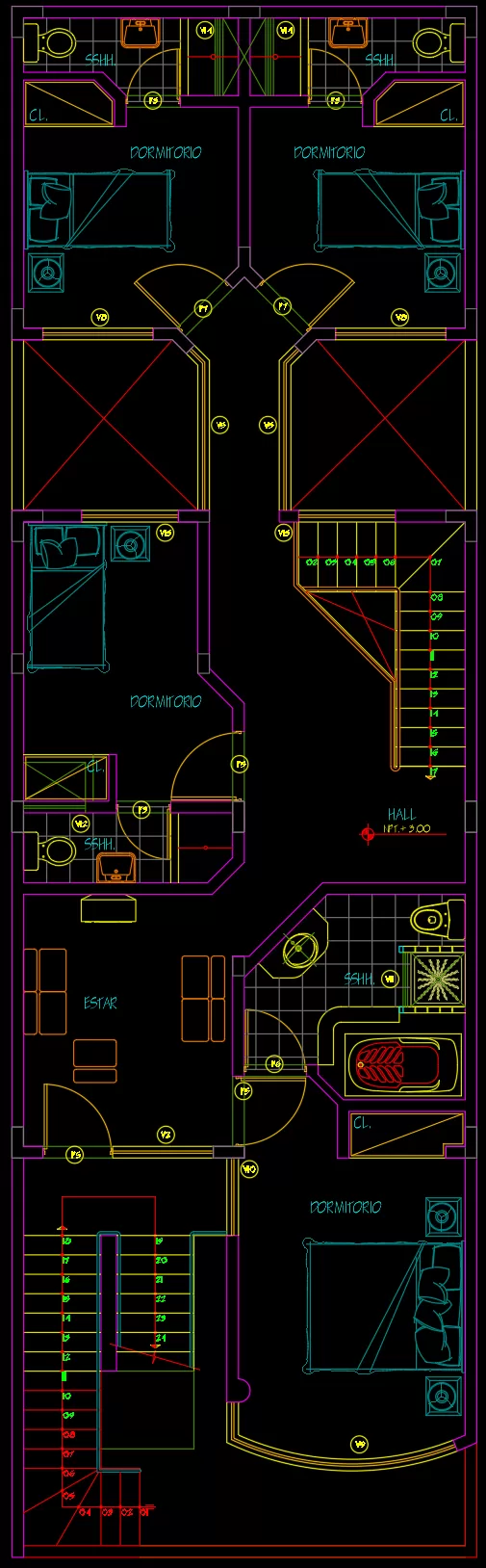casa 6 x 20 metros