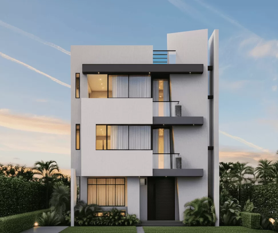 Casa de 7x8 metros | 7x8 House Plans, image size:973x816