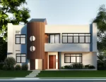 fachada casa 10x20 metros